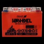 %باتری موتور 7 آمپر هندل Handel هوندا